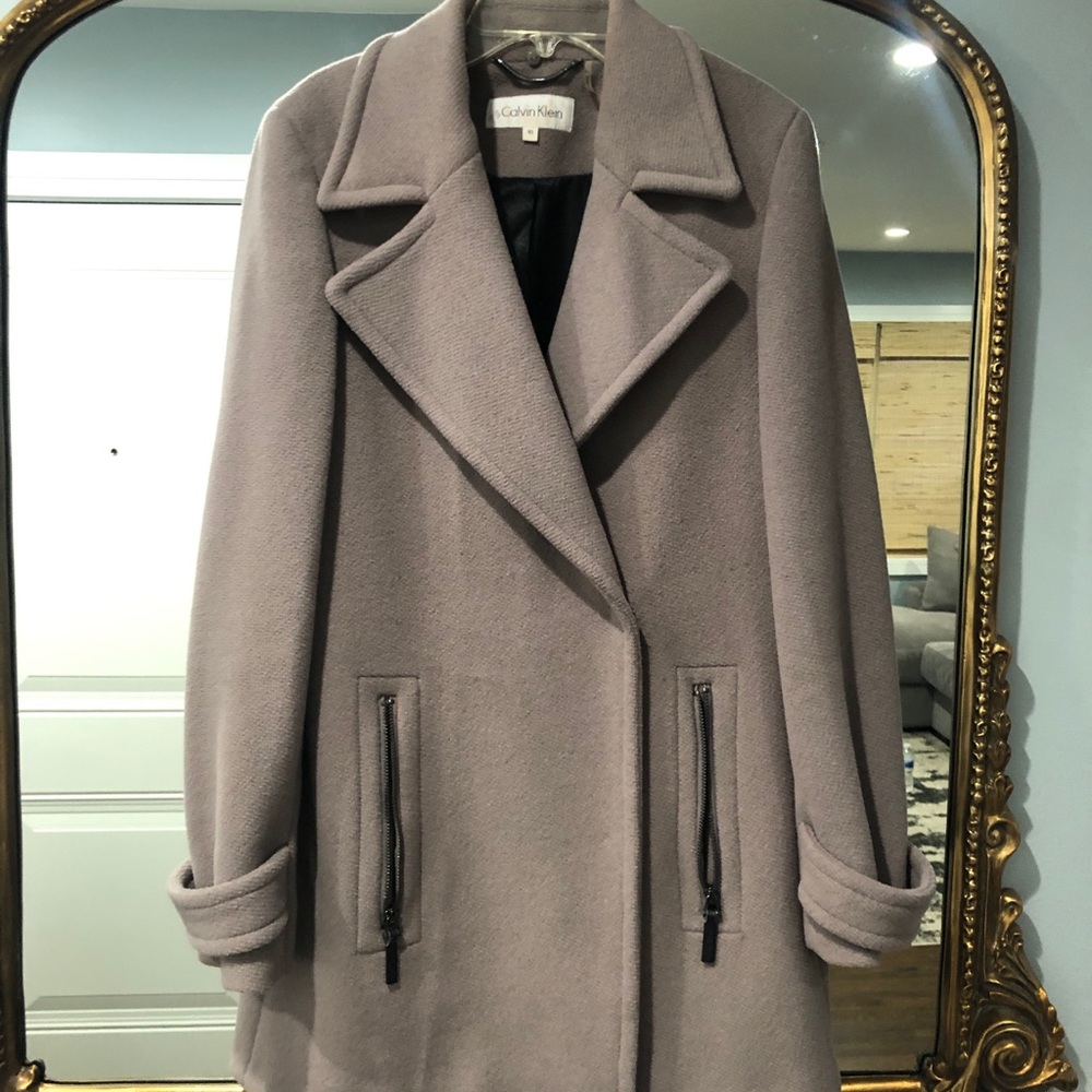 Lilac Calvin Klein Coat